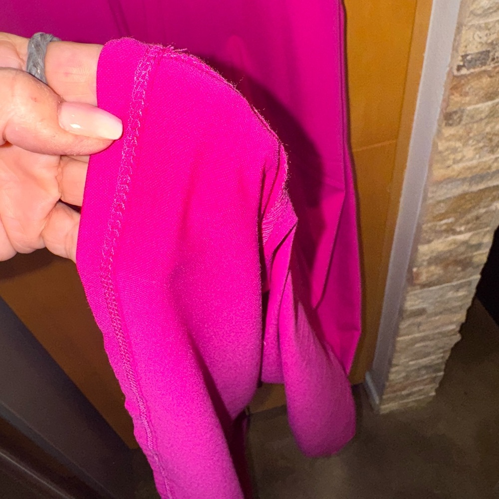 MSK Magenta Midi Dress - Picture 4 of 8